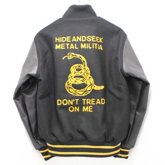 HIDE AND SEEK Stadium JKT Leather Sleeve