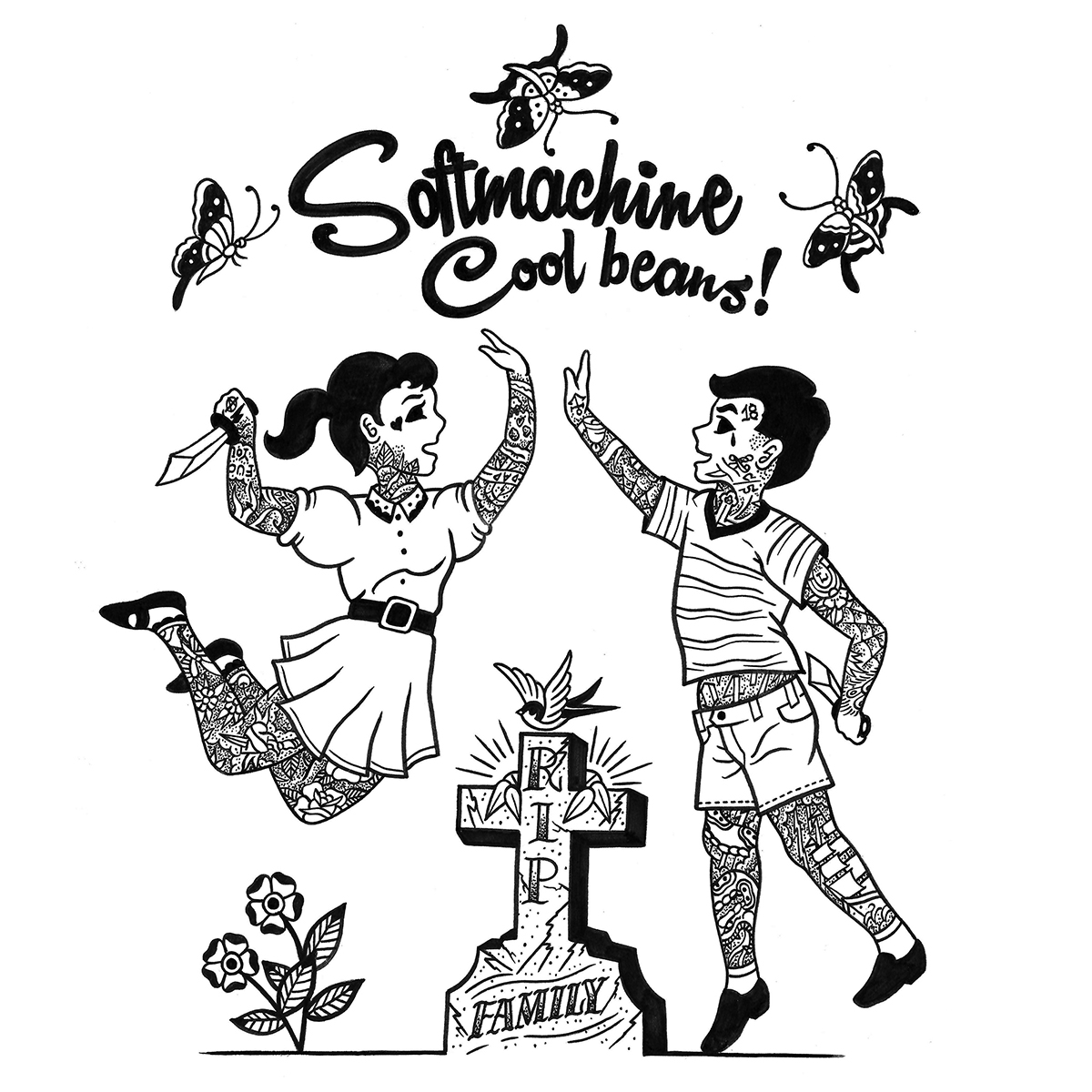 SOFTMACHINE ソフトマシーン 2015 spring summer アートワーク
