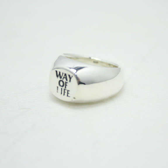 RATS SIGNET RING:SILVER