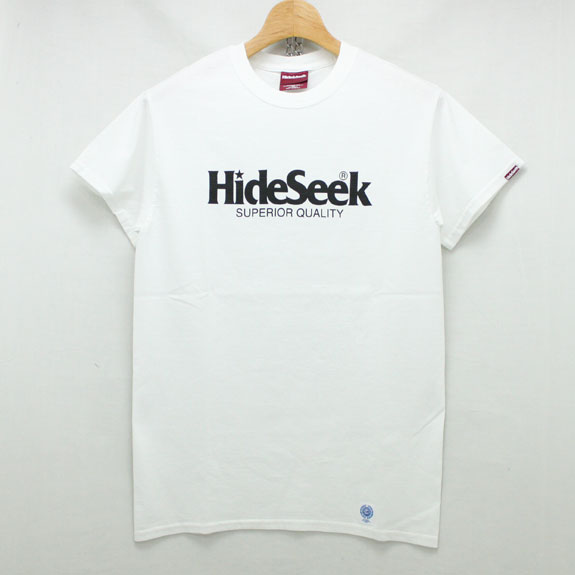 HIDE&SEEK 20th Hideseek S/S Tee:WHITE