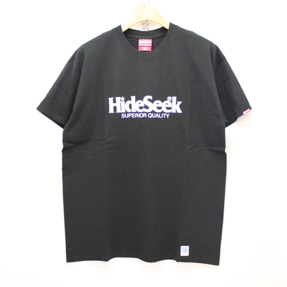 HIDE&SEEK 20th Hideseek S/S Tee:BLACK