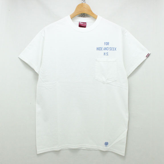 HIDE&SEEK 20th FOR H.S. S/S Tee:WHITE