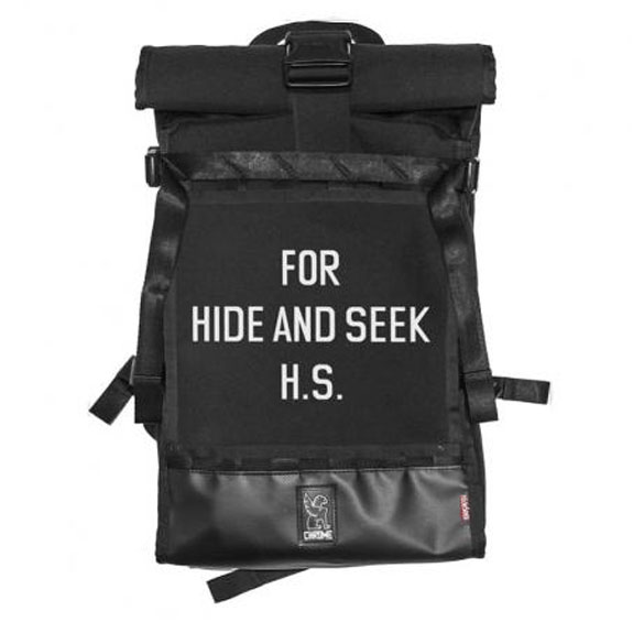 HIDE&SEEK×CHROME Backpack (BARRAGE CARGO):BLACK (FOR HS)