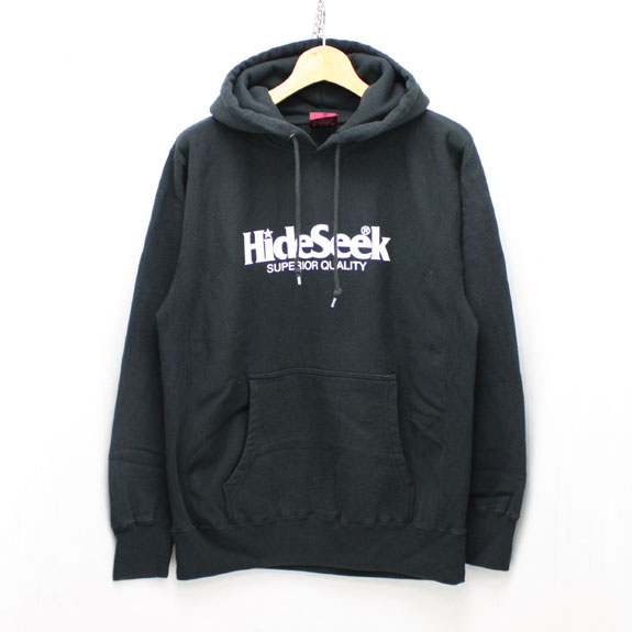 HIDE&SEEK Logo Parka (15aw) BLACK