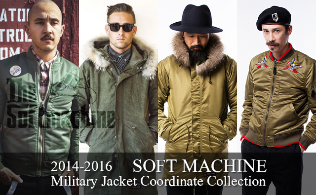 SOFTMACHINE（ソフトマシーン） ミリタリー特集 2014～2016年までの３