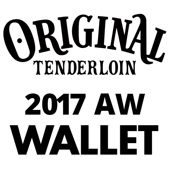 TENDERLOIN T-WALLET BS 2017AW COLLECTION
