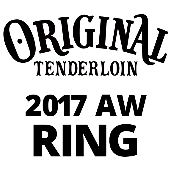 TENDERLOIN T-H.S RING SILVER/STONE