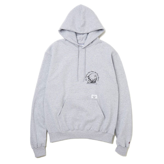 BEDWIN L/S PULLOVER HOODED SWEAT 