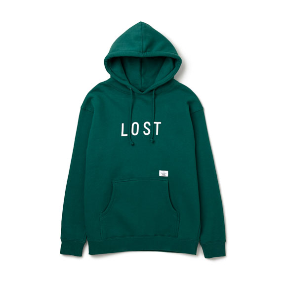 BEDWIN L/S PULLOVER HOODIE “DAVID” GREEN