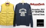 HIDE&SEEK（ハイドアンドシーク）の2015年 秋冬コレクションから新作8点入荷！
