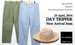 BELAFONTE、BEDWINの2016年春夏コレクションから3点入荷！